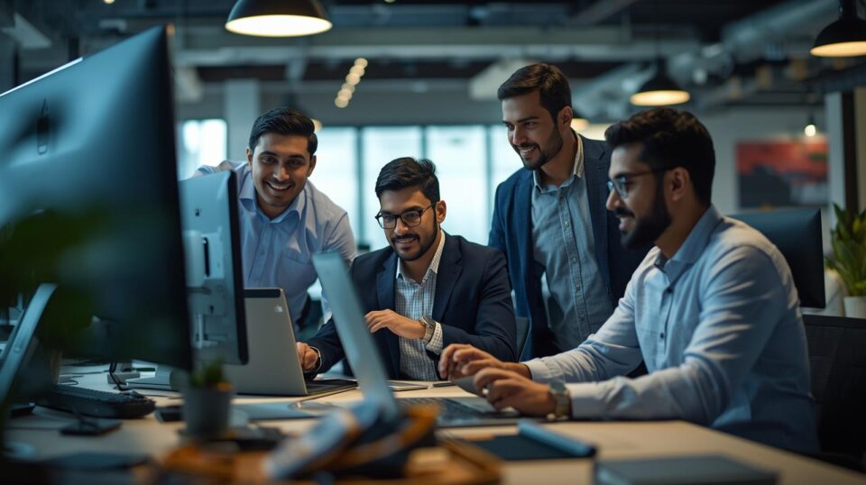 future hybrid workplace using Surface devices