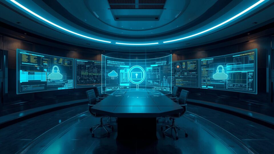 Cybersecurity systems protecting enterprise business data and cloud infrastructure